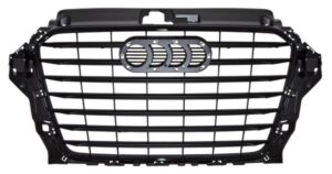 PAA315N PARRILLA AUDI A3 15-19 NEGRA C/MOLD NEGRA