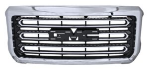 PCGM152 PARRILLA GMC PU 15-19 2500/3500 CROMADA