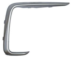 PHDSF17PFR MOLDURA PARRILLA SANTA FE 17-18 LIMITED P/FARO NIEBLA CROM DER