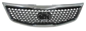 PKSP16 PARRILLA SPORTAGE 16/ USA 14-16 NEGRA C/ MOLD CROMADA
