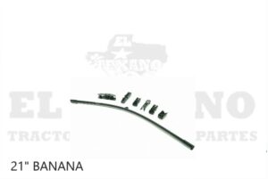 PLU7 PLUMA LIMPIABRISAS 21" TIPO BANANA JGO