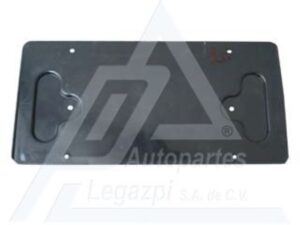 POR10 PORTA PLACA FORD RANGER 02-08 N-NA