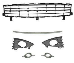 PRSC07DCG PARRILLA SCENIC II 07-09 DE DEF C/MOLD GRIS JGO 6 PZAS ****7