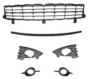 PRSC07DCN PARRILLA SCENIC II 07-09 DE DEF C/MOLD NEGRA JGO 6 PZAS ****7