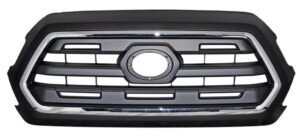 PTTA16 PARRILLA TACOMA 16-18 NEGRA C/MOLD CROM 201030