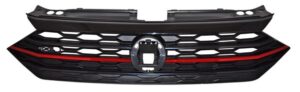 PVJE19GLI PARRILLA JETTA GLI 19-20 NEGRA FILO ROJO 464 210409