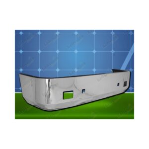 R042DI0054 DEFENSA P/DINA 9400 AERO 85-03 P/L 3/16 CROMADA METAL C/DEFECTO EN CROMO