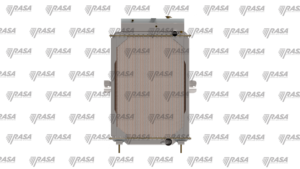 RD97478 RADIADOR COBRE-LATON P/KENWORTH T-800 89-99 CON DEPOSITO RECUPERADOR INTEGRADO 40 X 30 X 2 5/8"