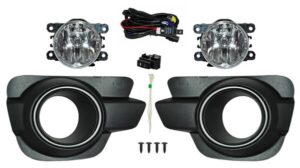 RN8144 FARO NIEBLA KWID 19 C/PARRILLA NEGRA JGO 352