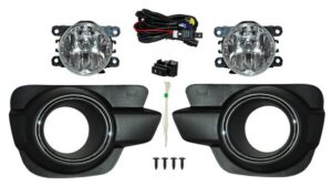 RN8144E FARO NIEBLA KWID 19 C/PARRILLA FILO CROM JGO 352