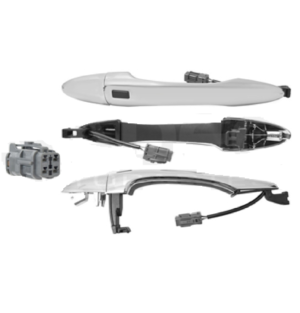 012-3502-04 MANIJA EXTERIOR KI SPORTAGE 15-16 SIN HOYO PARA LLAVE CON SENSOR CROMADA PLASTICO DELANTERA DER