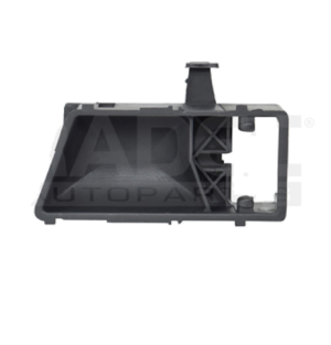 012-3111-29 MANIJA INTERIOR VW GOLF 88-92/JETTA A2 87-92/WORKER 05-10 SOLO BASE NEGRO PLASTICO DELANTERA/TRASERA IZQ