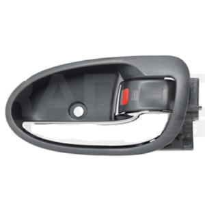 012-3018-26 MANIJA INTERIOR TY YARIS 5P HATCHBACK 06-11 NEGRA/CROMO PLASTICO DELANTERA/TRASERA DER
