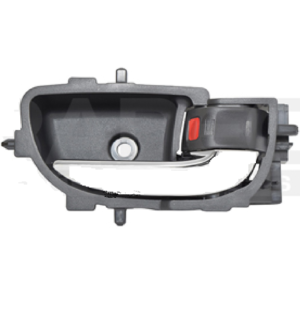 012-3018-22 MANIJA INTERIOR TY YARIS 4P SEDAN 06-16 NEGRA/CROMO PLASTICO DELANTERA/TRASERA DER