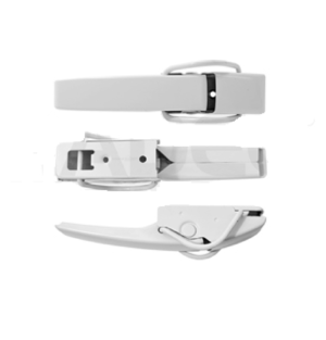 012-3007-37 MANIJA TAPA TY HILUX SRV 16-20 SOLO GANCHO BLANCO ZINC DER/IZQ
