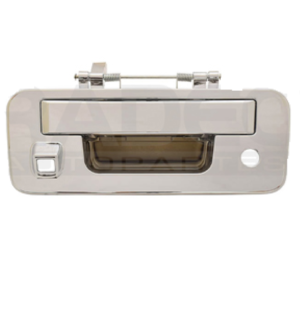 012-2319-16 MANIJA TAPA NS TITAN 13-15 CON HOYOS PARA LLAVE Y CAMARA CROMO PLASTICO