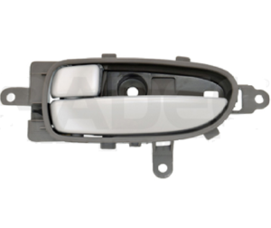012-2302-49 MANIJA INTERIOR NS ALTIMA 07-12/MAXIMA 09-15 CAFE/PLATA PLASTICO DELANTERA/TRASERA IZQ