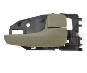 012-2208-22 MANIJA INTERIOR MT OUTLANDER 03-06/LANCER 03-07 CAFE PLASTICO DELANTERA/TRASERA DER