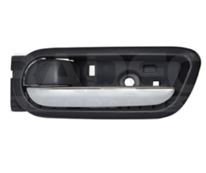 012-1902-22 MANIJA INTERIOR MZ 6 09-13 NEGRA/CROMO PLASTICO TRASERA DER