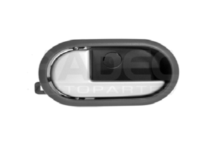 012-1224-09 MANIJA INTERIOR FD IKON HATCHBACK 12-15 NEGRO/PLATA PLASTICO DELANTERA/TRASERA IZQ