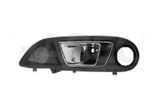 012-1217-43 MANIJA INTERIOR FD FIESTA 11-19/ECOSPORT 13-17 CON HOYO CROMADA/NEGRA PLASTICO DELANTERA IZQ