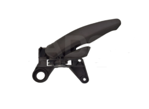 012-1204-03 MANIJA INTERIOR FD COUGAR 99-02 NEGRO PLASTICO DELANTERA IZQ