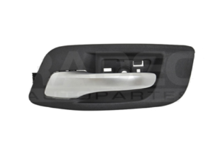 012-0720-27 MANIJA INTERIOR CR 300 C 11-16 SIN HOYO PARA MEMORIAS NEGRO/PLATA PLASTICO DELANTERA IZQ