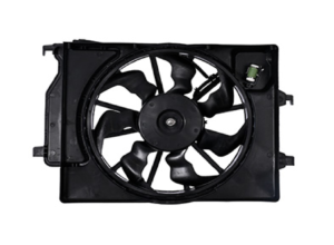 218-3506-04 MOTOVENTILADOR KI RIO 18-23 L4 1.6L P/RAD C/RESISTENCIA C/DEPOSITO SENCILLO COMPLETO 3 PINES KF
