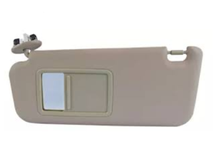 107675 VISERA TY RAV 4 09-12  1 PIEZA CON ESPEJO CON LUZ BEIGE PLASTICO TIPO ORIGINAL DELANTERA IZQUIERDA