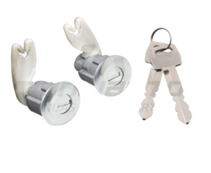 71600 CILINDRO PARA PUERTA FD RANGER 93-97/EXPLORER 91-94/ECONOLINE 92-96 MR COUGAR 91-95 FD F-150/F-250 92-96/MUSTANG 94-95 JUEGO METAL CROMADO MANIJAUTO