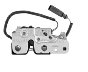 107886 CHAPA DE COFRE VW BORA 05-10/GOLF GTI 07-09 10-14 CON INTERRUPTOR METAL 2 PINS MANIJAUTO