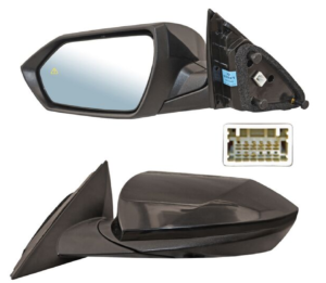 ELHDEL21EL1 ESPEJO ELANTRA 21-23 ELECT P/PINT C/DESEMP C/SENSOR PUNTO CIEGO 230428 IZQ