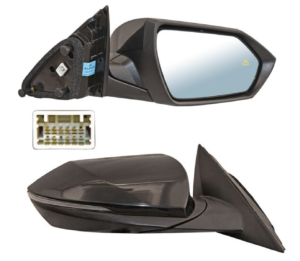 ELHDEL21ER2 ESPEJO ELANTRA 21-23 ELECT P/PINT C/DIRECC C/DESEMP C/SENSOR PUNTO CIEGO 230428 DER