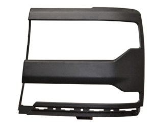 HDCPU16FL MOLDURA FARO CHEV PU 16-17 1500 NEGRO 230505 IZQ