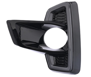 003-3007-22 REJILLA FASCIA DELANTERA TY HILUX 19-20 C/HOYO P/FARO DE NIEBLA DER