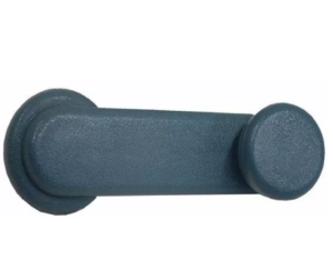 MECNT184A MANIJA ELEV CRISTAL TSURU I 84-87 PLASTICO AZUL 2219