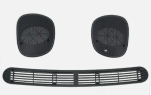 TAB30 REJILLA DE TABLERO DE AIRE ACONDICIONADO Y JGO TAPA DE BOCINAS CHEV S-10/ BLAZER 98-03 PLASTICO