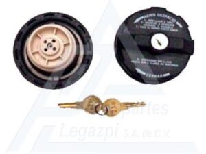 TDG4 TAPON GASOLINA UNIVERSAL PLASTICO C/ROSCA C/LLAVE