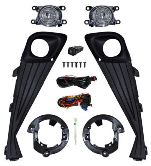 TY2106-LED FARO NIEBLA CHR 20 C/ PARRILLA JGO 352 210312