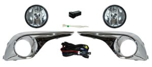 TY493E FARO NIEBLA HIGHLANDER 11-13 C/PARRILLA CROM JGO 352