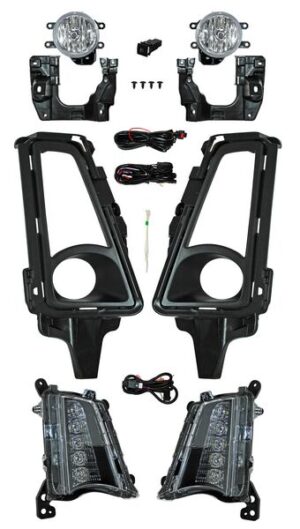 TY7294-LED FARO NIEBLA HIACE 20-21 C/PARRILLA LEDS JGO 352