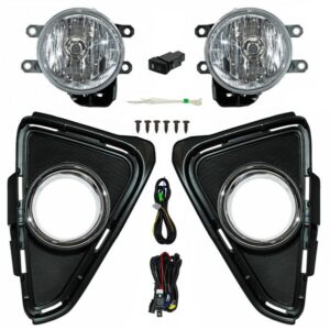 TY897 FARO NIEBLA RAV4 16-18 C/PARRILLA  FILO CROMADO JGO 352