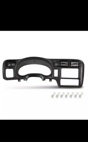 VIT43 VISTA DE MARCADORES CHEV S10/ BLAZER 01-04 ESTEREO DOBLE DIN PLASTICO