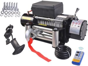 WIN1 WINCH UNIVERSAL 9500LBS ELECTRICO 12V C/ACCESORIOS