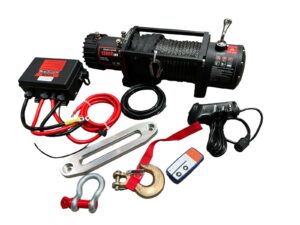 WIN2 WINCH UNIVERSAL 13000LBS ELECTRICO 12V C/ACCESORIOS