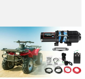 WIN4 WINCH UNUVERSAL 4500 LBS ELECTRICO 12V C/ACCESORIOS