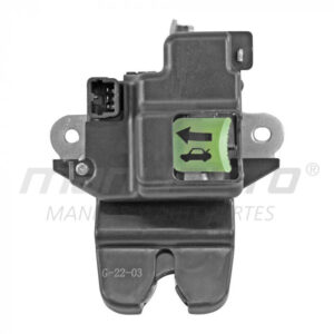 107411 CHAPA DE CAJUELA KI RIO SEDAN 12-17  ADAPTABLE ELECTRICO METAL 12VCC 3 PINS SIN MOTOR