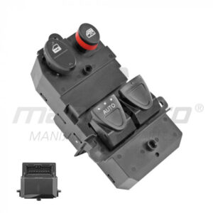 71196 CONTROL ELECTRICO HD CIVIC 2P COUPE 06-11  DE ELEVADOR 16 PINS 3 TECLAS NEGRO 12VCC MANIJAUTO