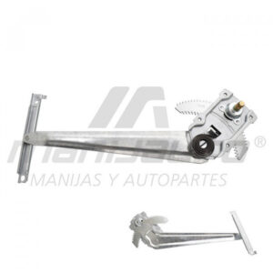 105363 ELEVADOR DE CRISTAL TY HILUX 89-95  MANUAL CON ALETA HUSHAN DELANTERA IZQUIERDA
