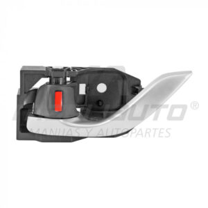 105167 MANIJA INTERIOR MZ 3/6 14-18/CX-5 13-17  NEGRO/PLATA PLASTICO DELANTERA/TRASERA IZQUIERDA